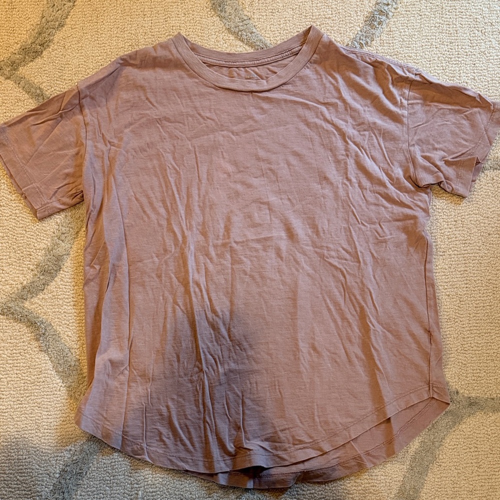 Aerie Mauve Short Sleeve Tee